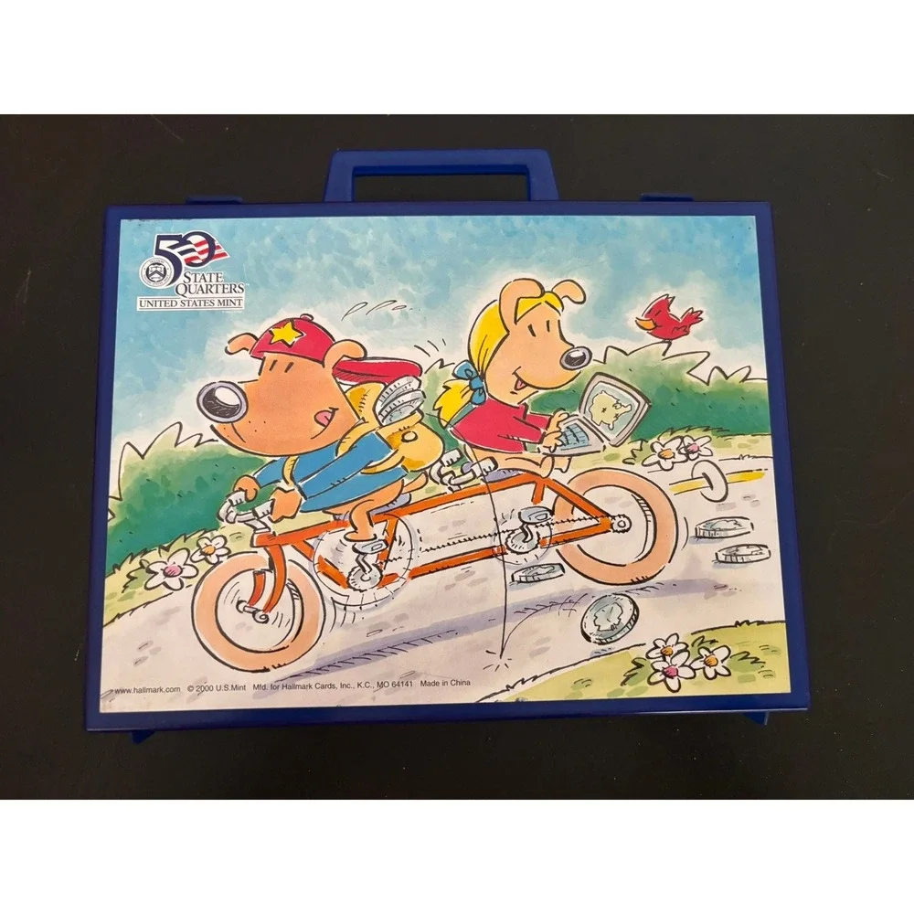 Hallmark American Spirit 50 State Quarters Coin Collecting Activity Kit Case